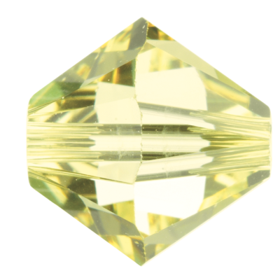 Preciosa Czech Crystal, Faceted Bicone Bead, Jonquil (Choose Size)