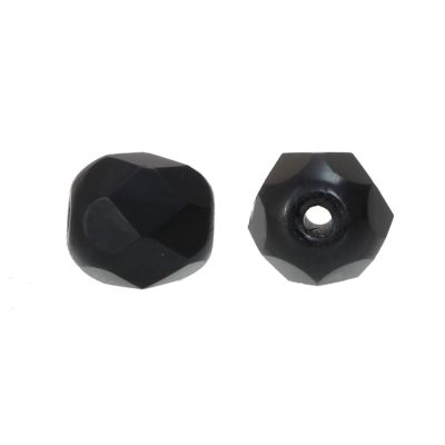 6mm Fire-Polished Glass, Round Faceted Beads (300 Pieces)