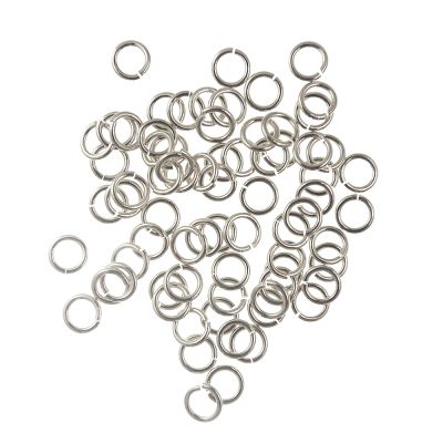8MM Jump Ring-Silver-Plated (288 Pieces) 