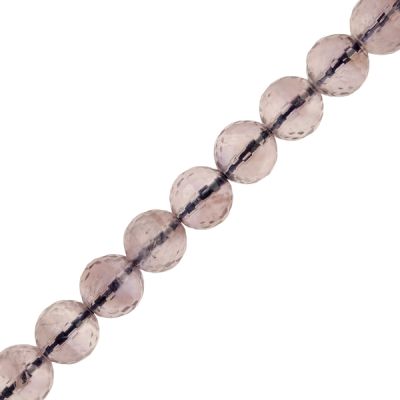 8mm Faceted Round, Cape Amethyst (16" Strand)