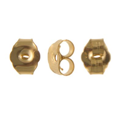 Butterfly Clutch Earring Back, Standard Hole .038", Gold-Filled (20 Pieces)