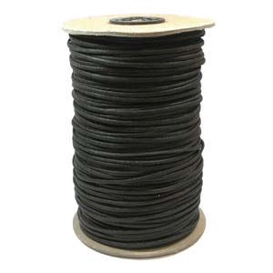 2MM Premium Wax Cotton Cord Black (144 Yards)