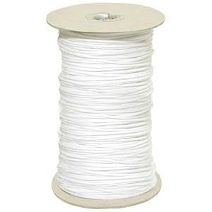 2MM Premium Wax Cotton Cord White (144 Yards) 