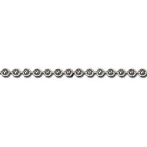 2.4mm Ball Chain-Silver (By Yard)