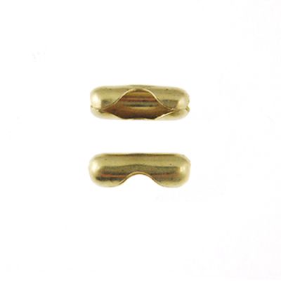 Ball-Chain Small Connector Brass (144 Pieces)