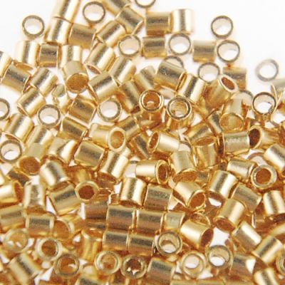 1.3MM Crimp Tube Gold-Plated-0.5 OZ (2000pieces)