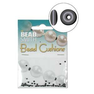Bead Cushions - 1.5mm (Black) (50 PCS)
