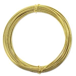 12 Ga. Soft Aluminum Wire (Light Gold) (39 Feet)