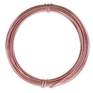12 Ga. Soft Aluminum Wire (Rose Gold) (39 Feet)