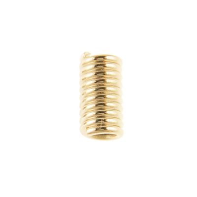 Coil Spacer 2MM Gold-Plated (144 Pieces)