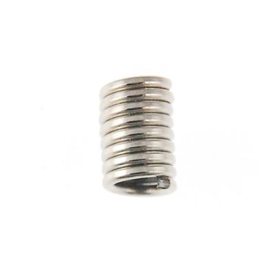 Coil Spacer 3MM Im.Rhodium (144 Pieces)