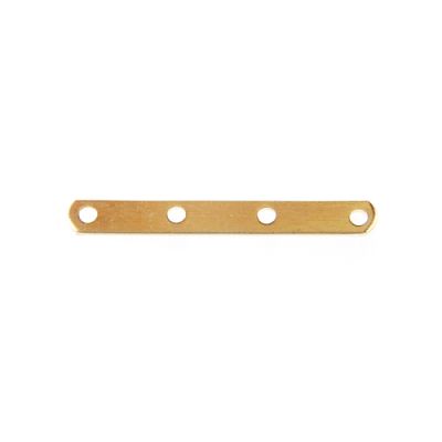 Separator (4-Hole) Gold-Plated (72 Pieces)