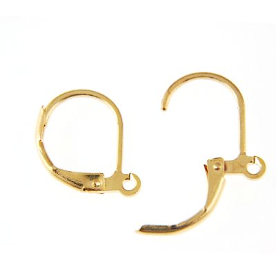 Leverback Earring Gold-Plated (36 Pieces)