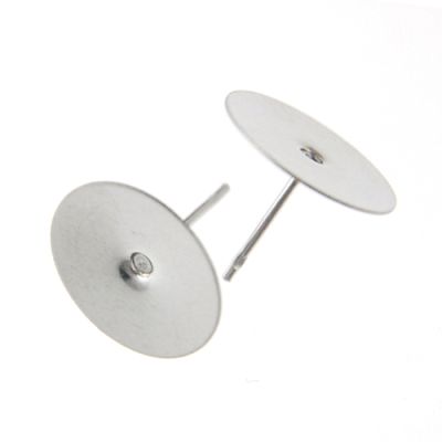 Post w/13MM Flat Pad, Surgical Steel (72 Pieces)