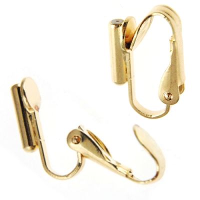 Pierced-Clip Converter Gold-Plated (24 Pieces)
