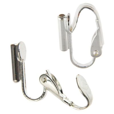 Pierced-Clip Converter  Silver-Plated (24 Pieces)