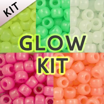Pony Bead Kit: Glow Colors (KIT)