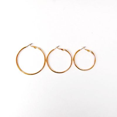 Designer Hoop Earrings-Small Mix Pack, Silver-Plated (12 Pairs)