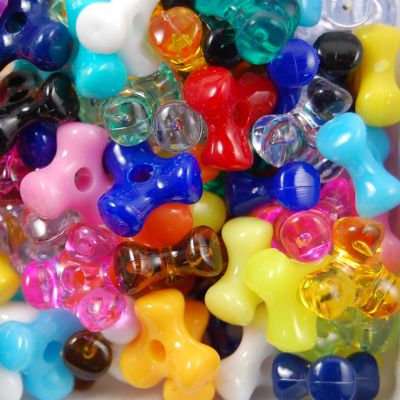 Mixed - Tri Beads, Opaque and Transparent Colors (600 Pieces)