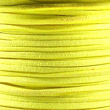 Neon Yellow-3MM Ultra Suede Tape #205 (100 YDS)