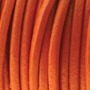 2MM Leather Cord-Orange (25 yards)