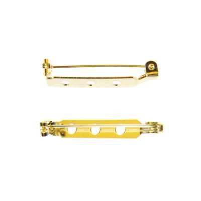 Bar Pin 3-Hole 1-1/4" Gold (144 Pieces  )