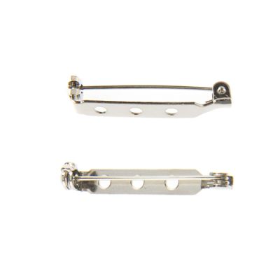 Bar Pin 3-Hole 1-1/4" Silver (144 Pieces)