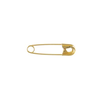 1" Inch Safety Pin (Size #1) Gold-Tone, Metal (144 Pieces)