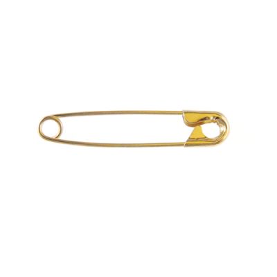 1-1/2" Inch Safety Pin Size #2 Gold-Tone, Metal (144 Pieces)