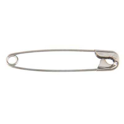 2" Inch Safety Pin (Size #3) Silver-Tone, Metal (144 Pieces)