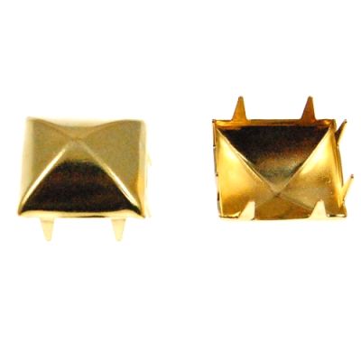 Pyramid Nailhead 60SS (Gold) (100 Pieces)