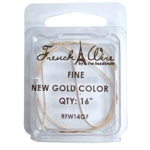 French Wire Gold .7MM (Fine) (16" PC)