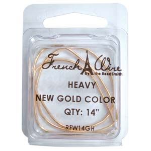 French Wire Gold 1.1MM (Heavy) (14" PC)