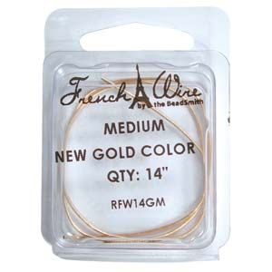 French Wire Gold .9MM (Medium) (14" PC)