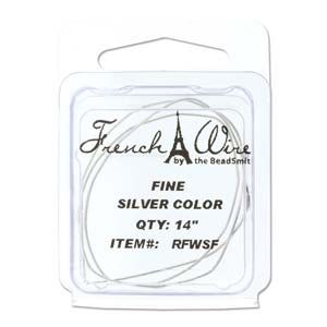 French Wire Silver .7MM (Fine) (14" PC)