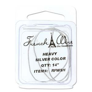 French Wire Silver 1.1MM (Heavy) (14" PC)