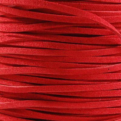 Red-3MM Ultra Suede Tape #105 (100 YDS)