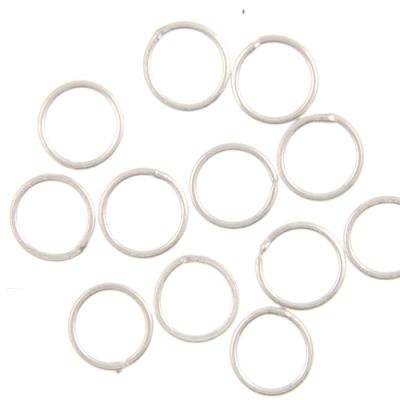 7MM Soldered Jump Ring, Sterling Silver (25 Pieces)