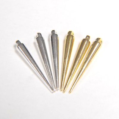 1.25" Jewelry Spikes-Silver (24 Pieces)