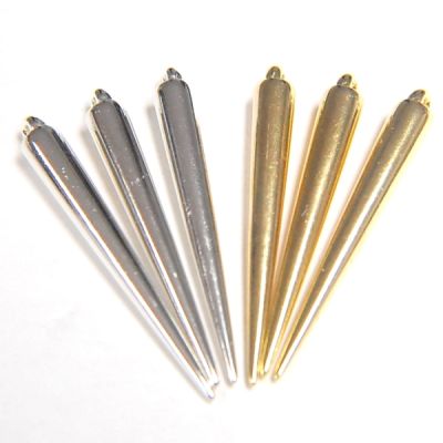 2" Jewelry Spikes-Silver (24 Pieces)