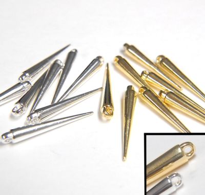 2" Jewelry Spikes-BULK PACK-Silver (120 Pieces)