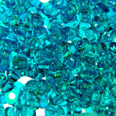 Tr. Teal - Tri Beads Transparent Colors (600 Pieces)