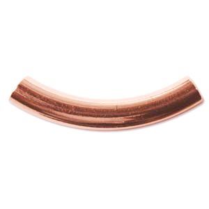 Curved Spacer Tube 5X30mm - Copper (36 Pieces)