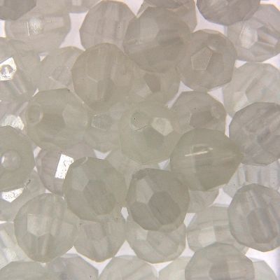 Tr. Night Glow - Faceted Plastic Beads (Choose Size) (Pack)