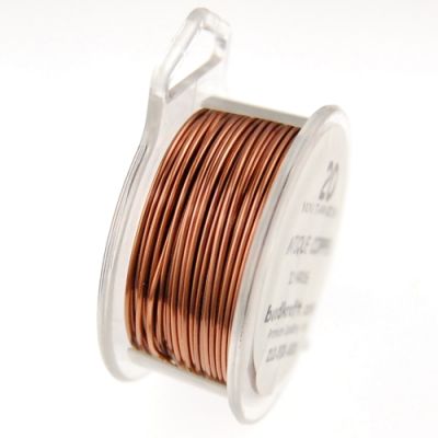 20 Ga. Color-Enameled Copper Wire-Ant.Copper (10 Yards)