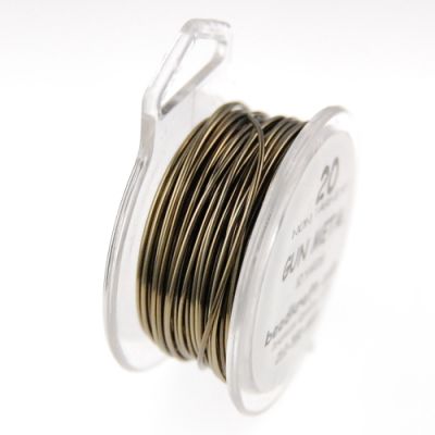 20 Ga. Color-Enameled Copper Wire-Gun Metal (10 Yards)