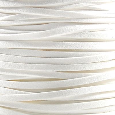 White-3MM Ultra Suede Tape #127 (100 YDS)