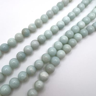 12mm Smooth Round Amazonite Beads (16" Strand)