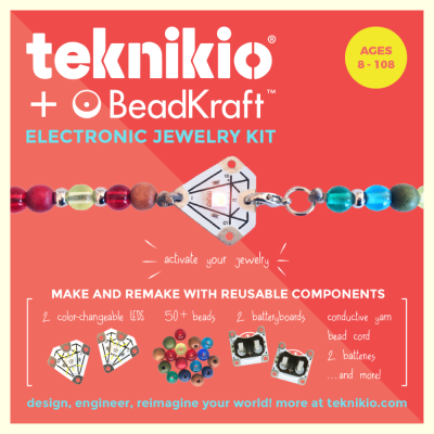 The Electronic Beading Kit Set, by Teknikio x BeadKraft (Each Kit)