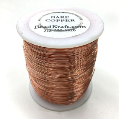 BULK, 24 Gauge, Bare Copper Craft Wire, 1 LB (800 Feet)
